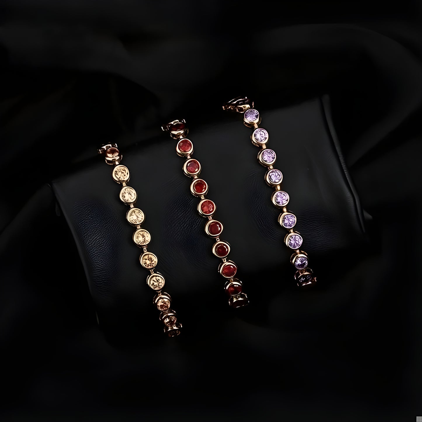 18K Gold-Plated Tennis Bracelet