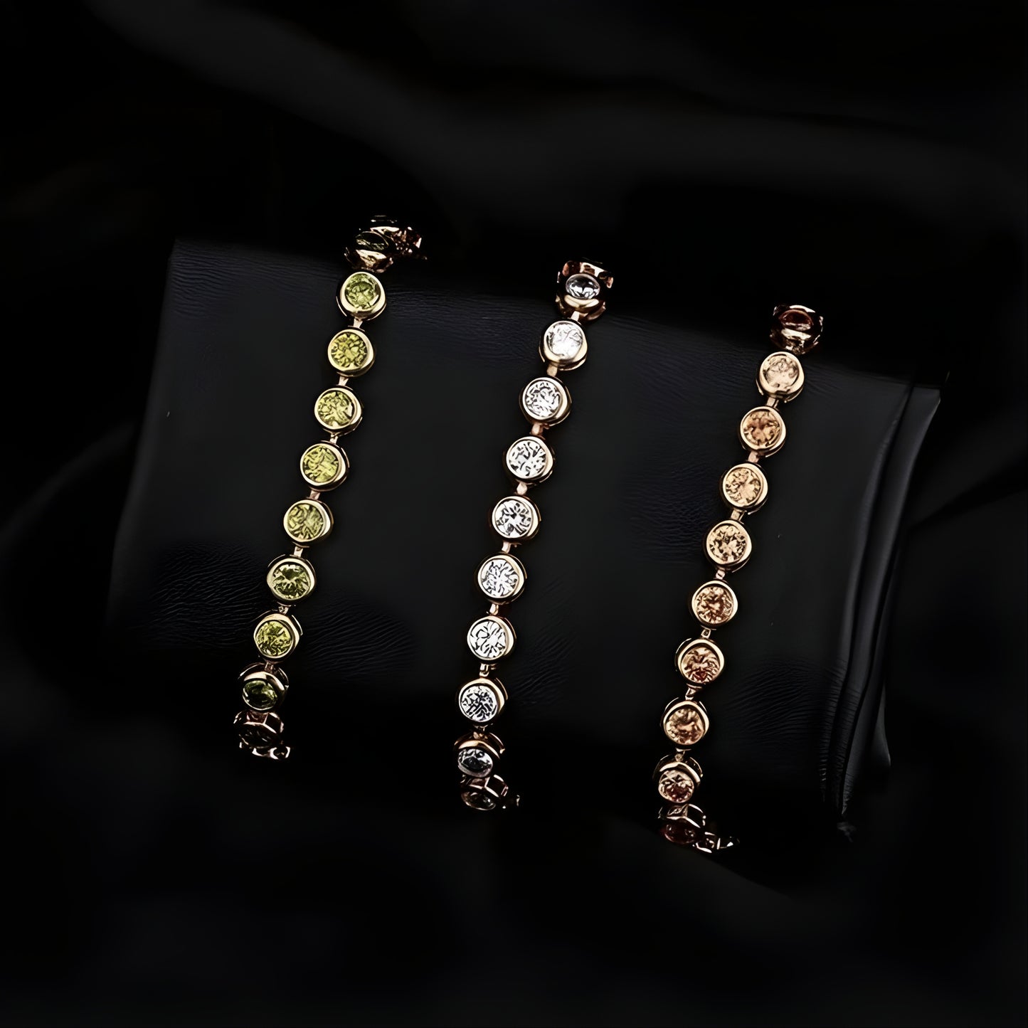 18K Gold-Plated Tennis Bracelet